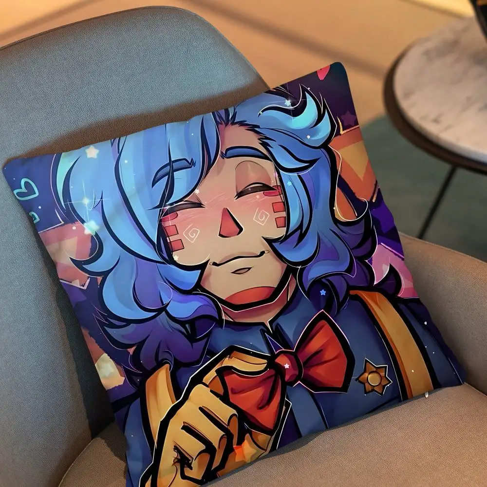 SWWSDJ game Sunny Day Jack Cushion Cover Suitable For Sofa Car Bedroom Office Cushions Decorative Pillow Case