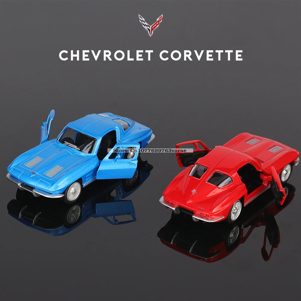 1:36 Chevrolet Corvette 1969 BMW M3 1987 Alloy Car Model Car Model Toy Casting Series Collection Ornament Gift Christmas Gift