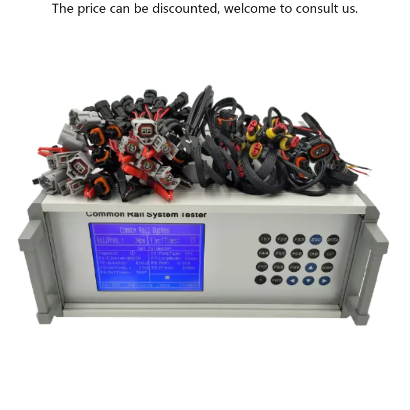 

CRS300 CRIN CRDI Fuel Pump Injector Testing Machine For Bosch Denso HEUI Common Rail System Tester 5.7 Inch Screen