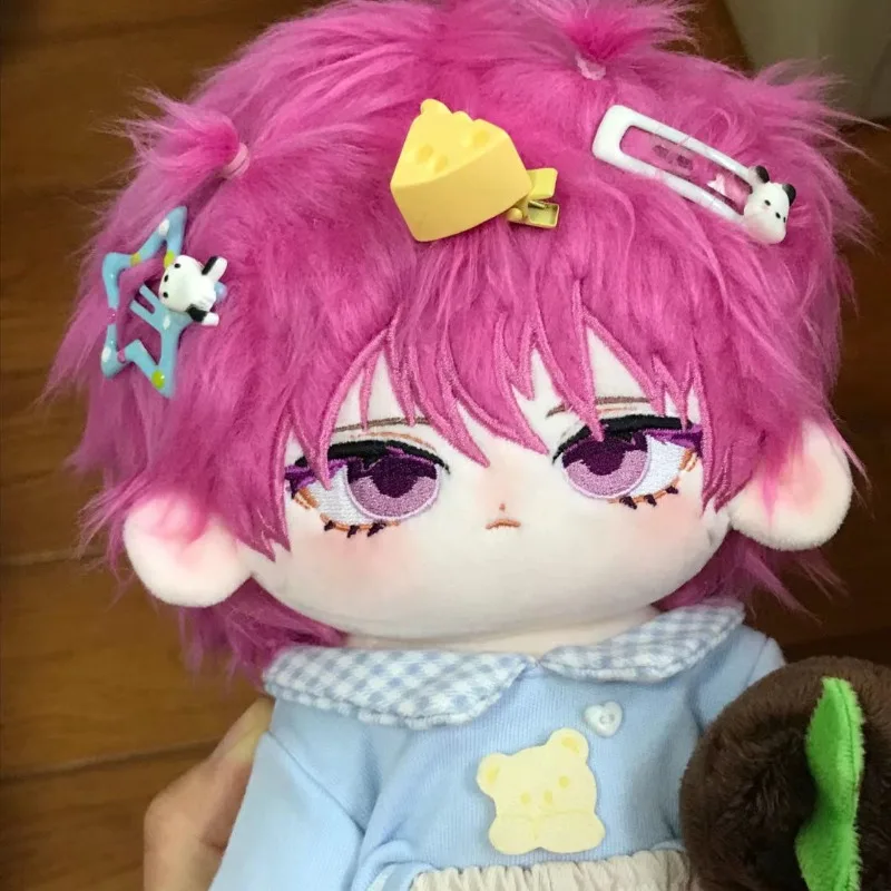 

20cm Anime Role Saiki Kusuo Kawaii Cosplay Cotton Doll Body Cartoon DIY Dress Up Clothing Soft Plushies Toy Figures Fans Gifts