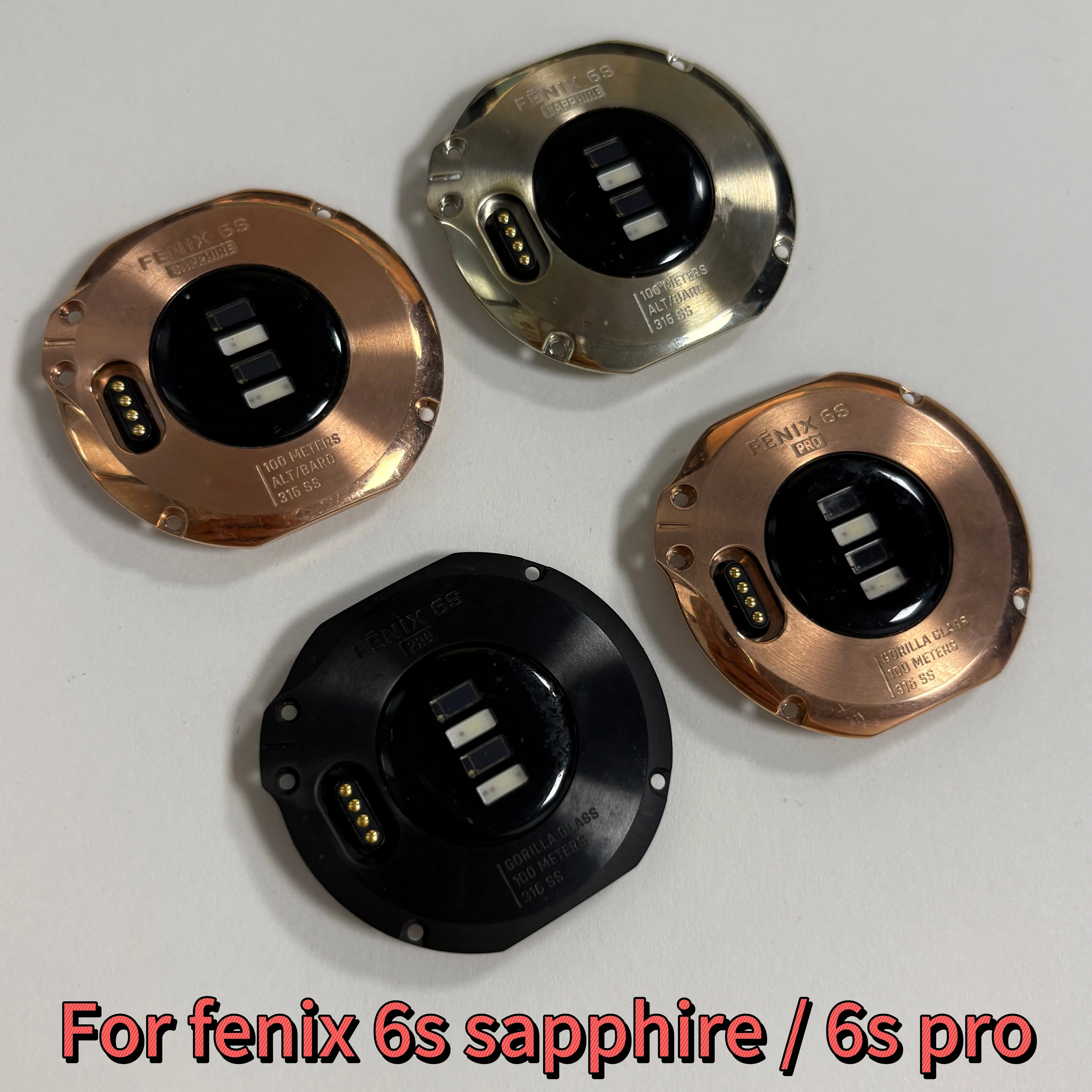 

Rear Case Without Battery For Garmin Fenix 6S Pro / Fenix 6S Sapphire Back Cover Handheld Part Repair (Optional)