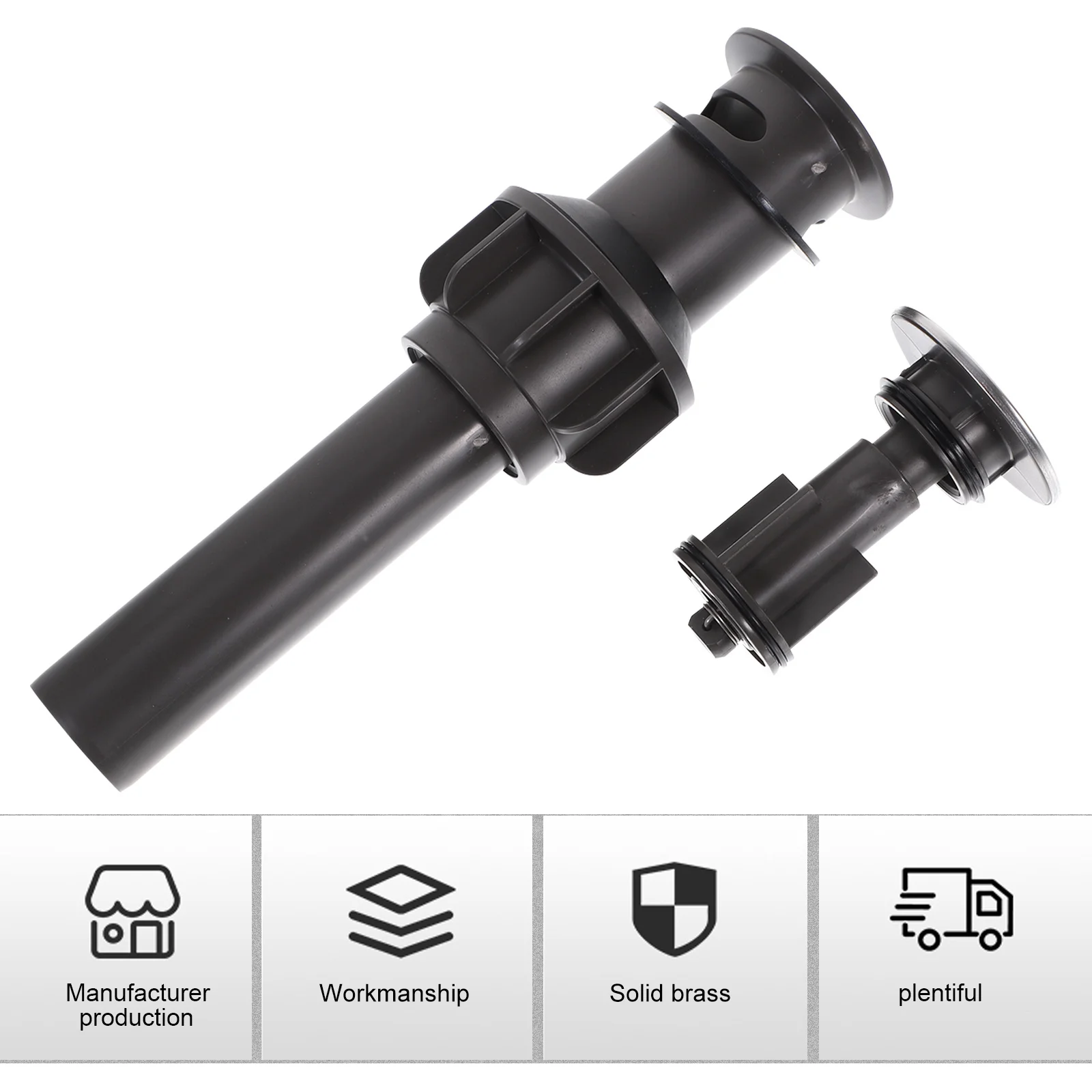 اضغط على المنبثقة استنزاف الجمعية ABS المواد بالوعة الحمام سدادة مكافحة تسد الصرف السريع التصميم الحديث الغرور بالوعة #5