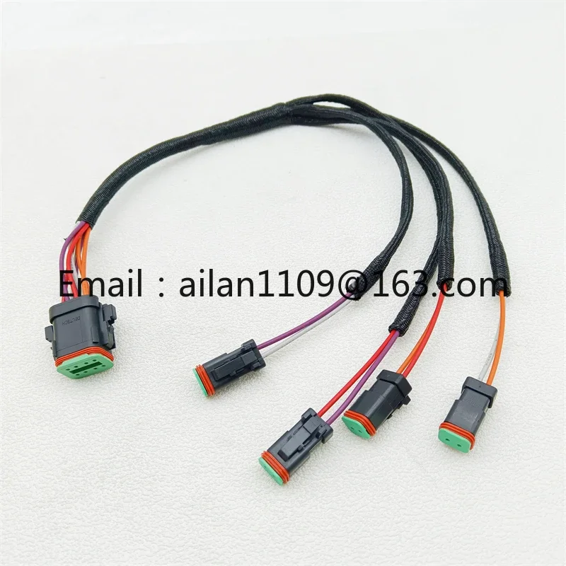 Construction Machinery Part Wiring Harness 144-7871 1447871 Transmission Speed Sensor Harness Bulldozer D6R