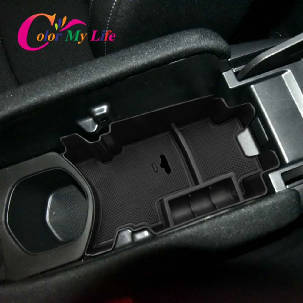 Car Armrest Storage Box for Honda Civic 10 Gen 10th Type R FC FK FC1 FC2 FC5 FK4 FK7 2015-2020 2021 Center Tray Organizer Box