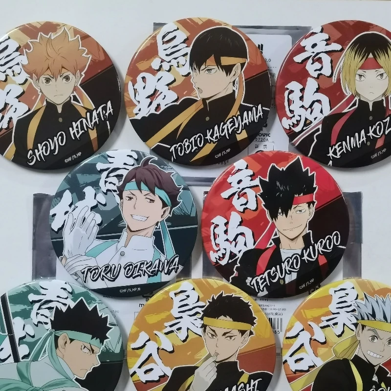 

Подлинный и оригинальный Haikyu!! Товары – Набор значков на пуговицах с товаром Shoyo Hinata, Tobio Kageyama, Tetsuro Kuroo & Tooru Oikawa