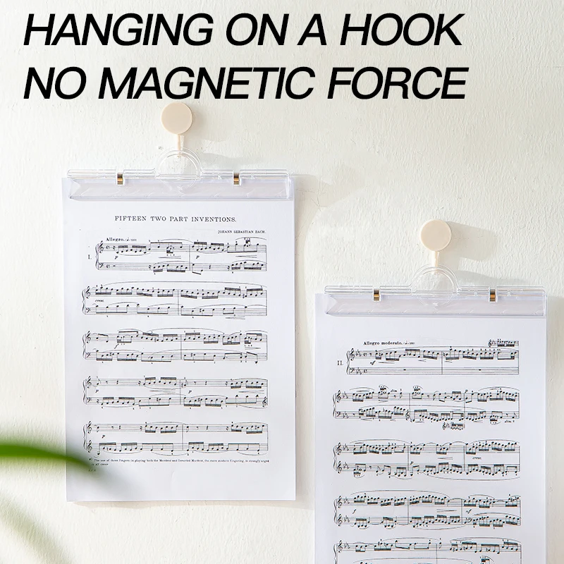 Folder Panjang File Magnetik Transparan Pengisap Kuat Tidak Mudah Rontok Folder File Perlengkapan Kantor Multifungsi