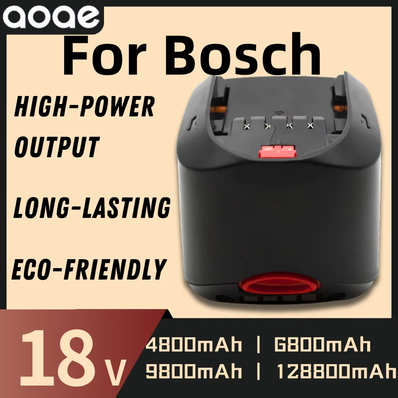 

18V 4800/6800/9800/12800mAh Li-Ion battery for Bosch 18V PBA PSB PSR PST Bosch Home & Garden tools(Typ C)