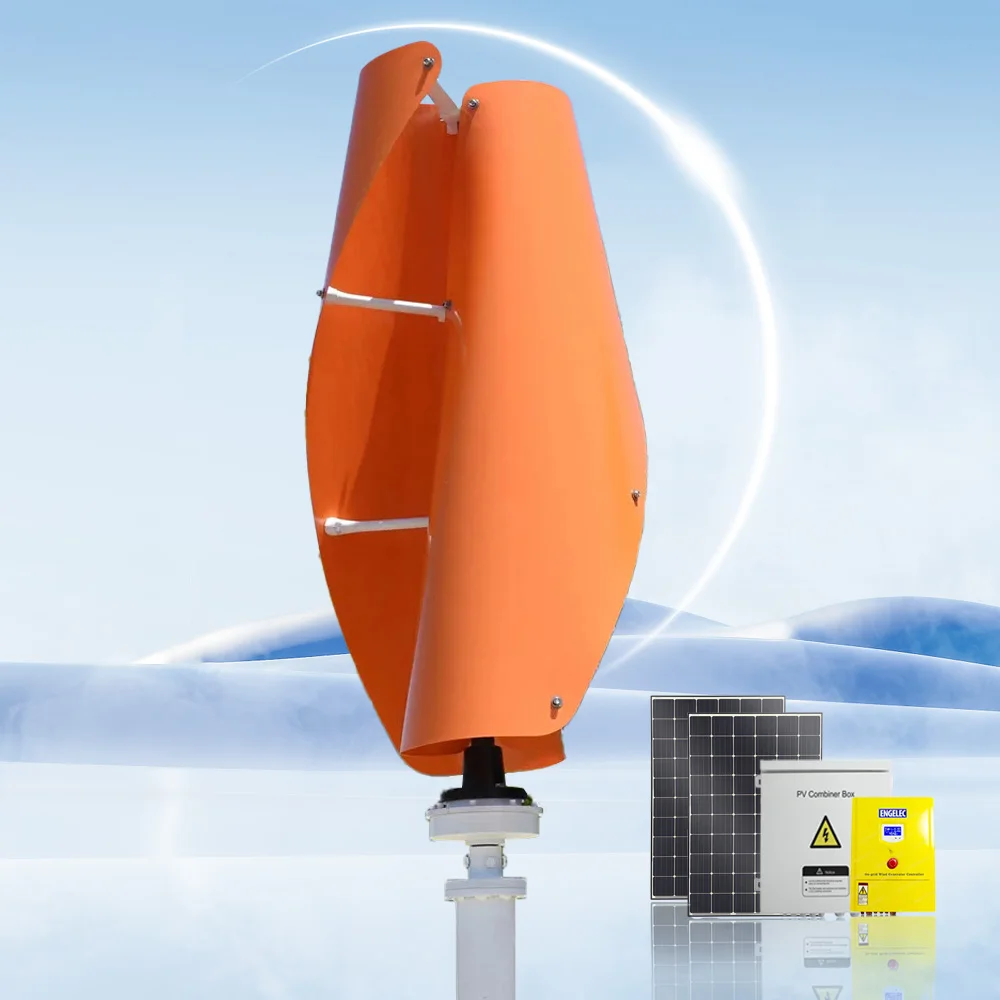 

15KW 10KW 5KW Vertical Wind Turbine Generator System Power Generation Windmill for Home Application