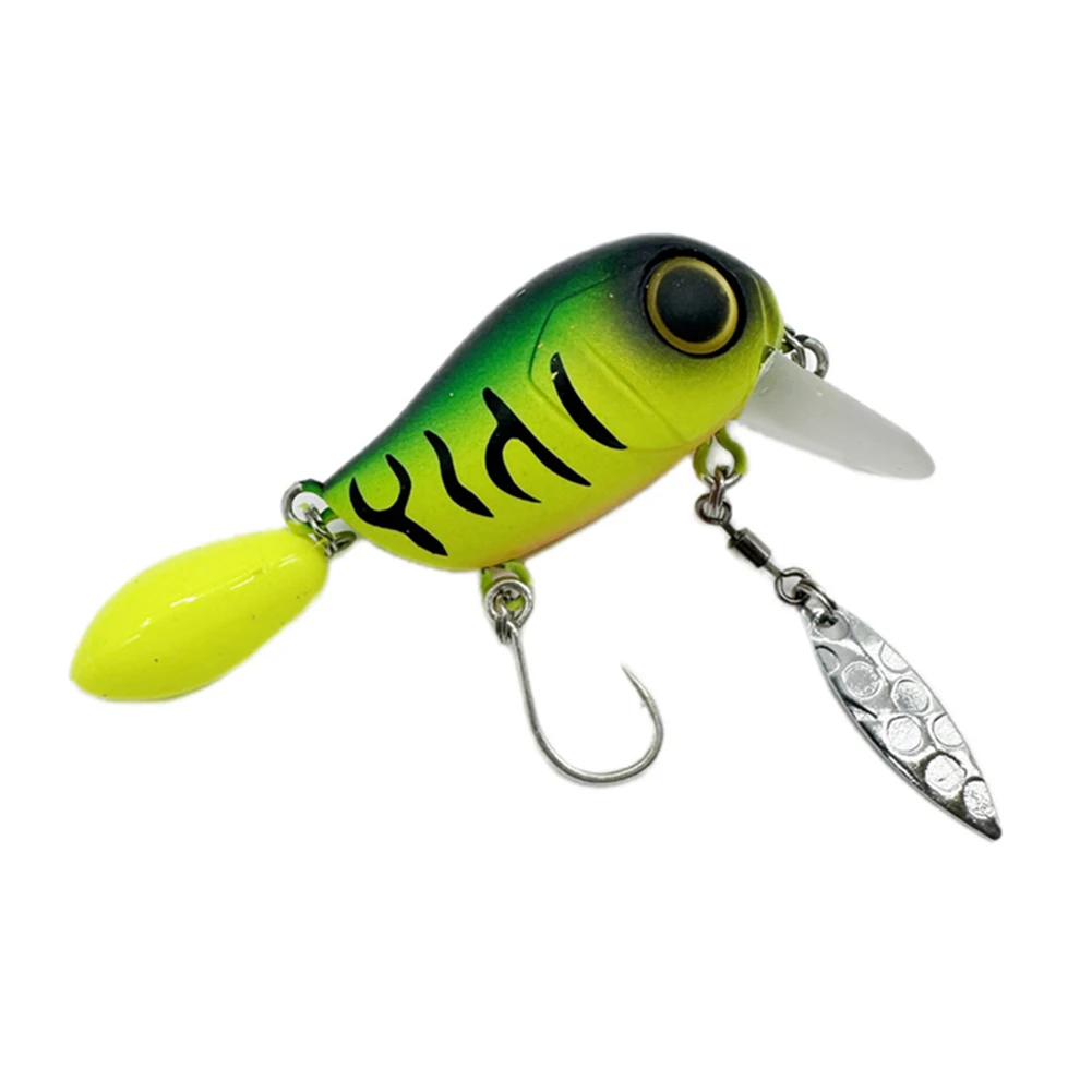 2g/30mm Fishing Lure Floating Minnow Top Water Hard Bait Knotty Crankbait Lures Carp Fishing Tackle