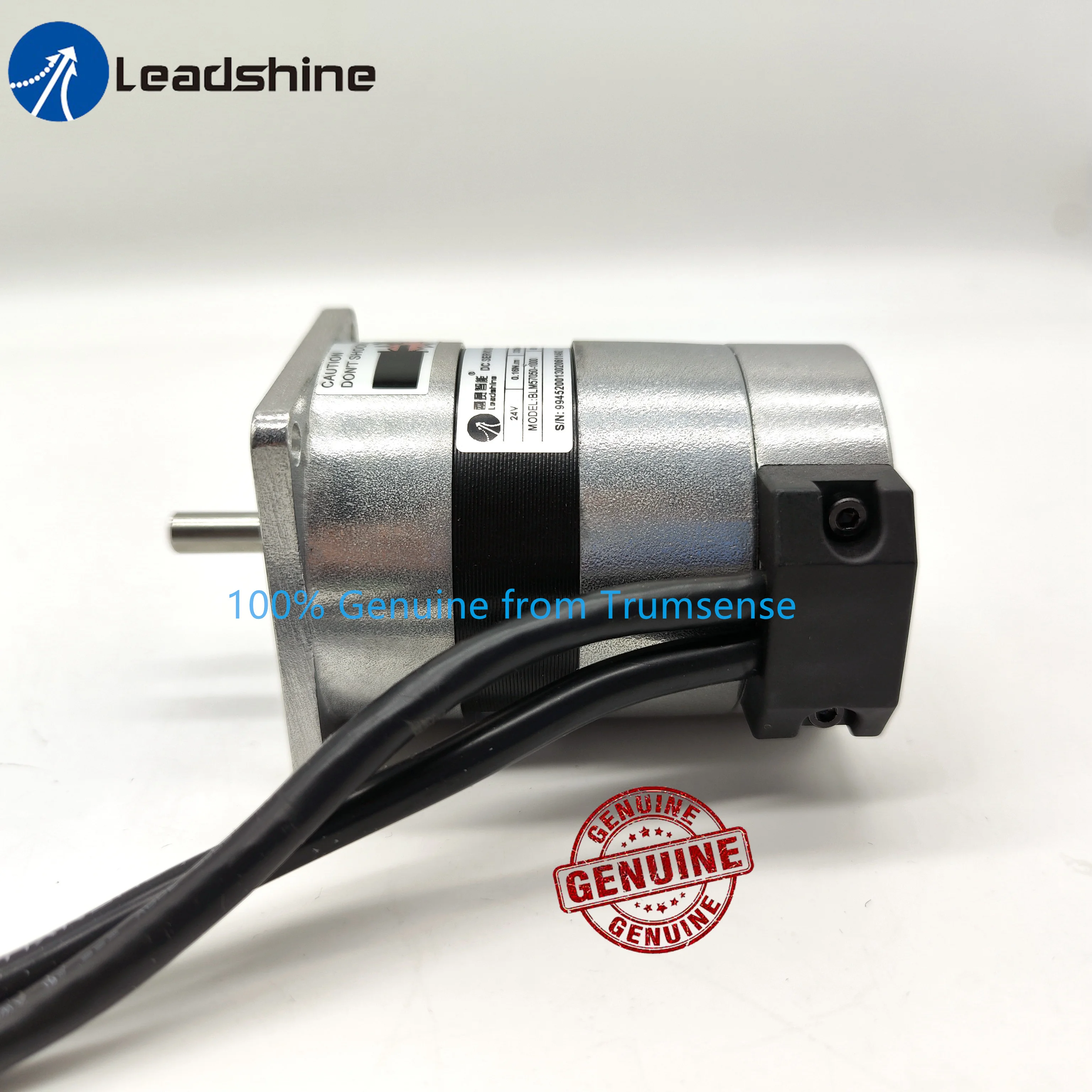 Imagem -03 - Leadshine Genuíno Blm57050 Nema 23 50w Brushless dc Servo Motor com Integrado 4000 Ppr Incremental Codificador