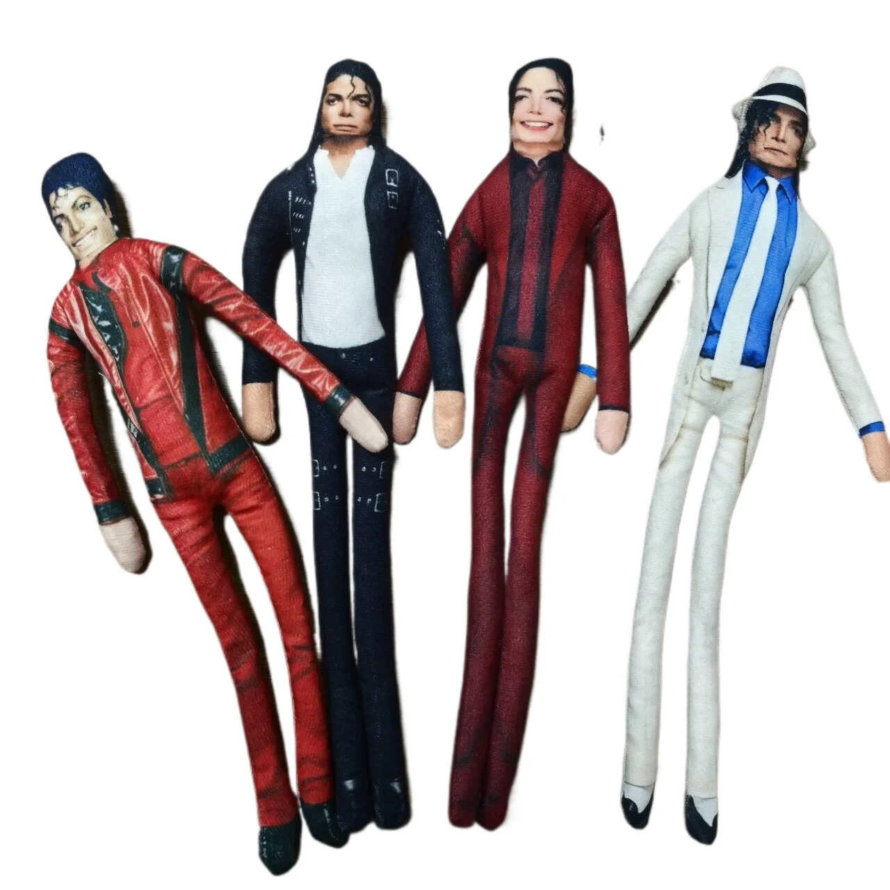 Michael Jackson Bendable Doll Flexible Wire Frame Poseable MJ Abstract Rat Jerky Doll King of Pop Collectible Fan Gift