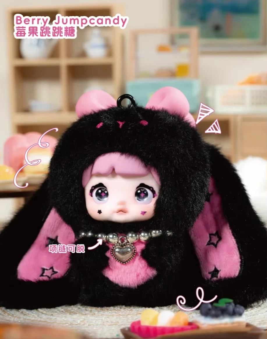 

Nommi Baby-Sweetheart Bunny Series Blind Box Kawaii Vinyl Dolls Decorative Pendant Mystery Gift for Girls Collectible Toys