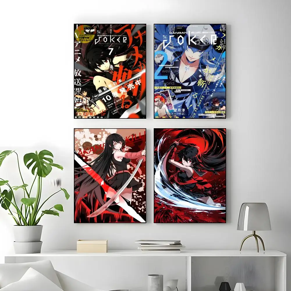 Anime Akame ga Kill Poster Poster High Quality Wall Art for Home Office Bedroom Living Room Perfect