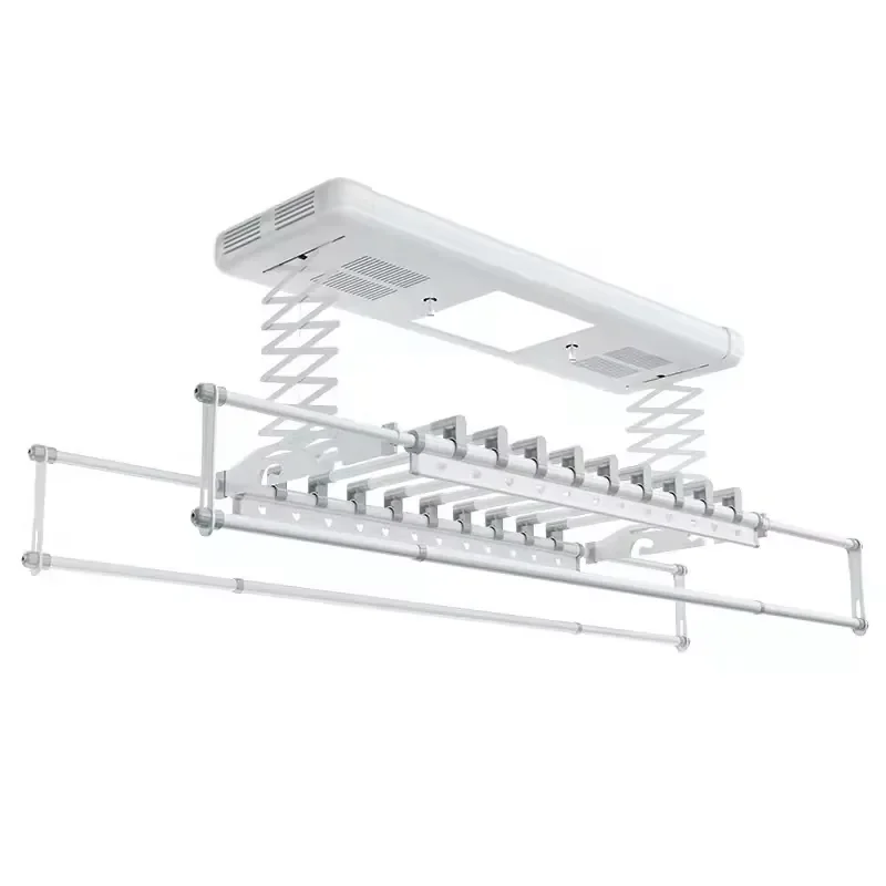 GG20 Intelligent Electric Clothes Hanger Lifting Multi-functional Automatic Telescopic Rack Voice Control Clothes Rack