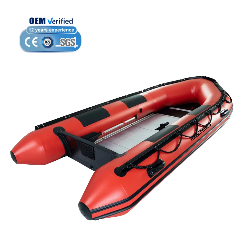 

Reachsea Wholesale Custom China Large Pvc Fishing Sports Boat OEM Inflatable Boat for Sale