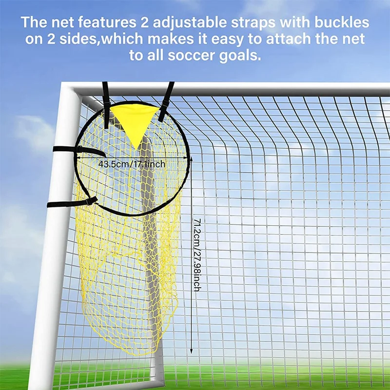 Soccer Goal Target Target Net Youth Free Kick Practice Net Soccer Top Shot Top Bins Training