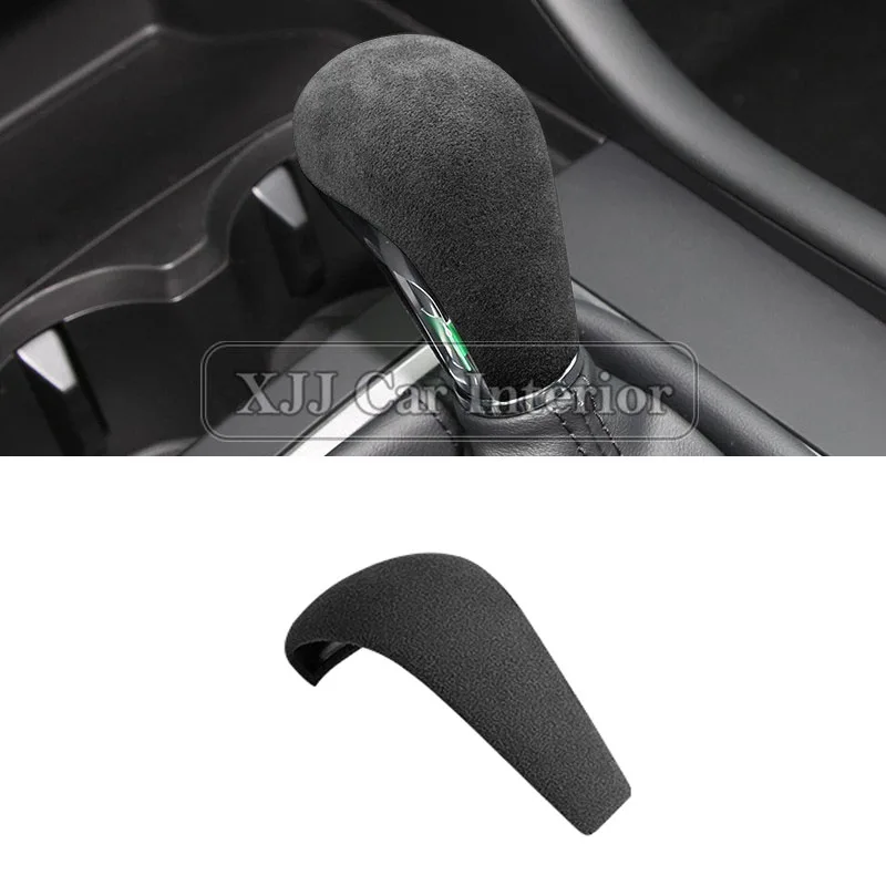 

Чехол-накладка из замши на рычаг переключения передач для Mazda Axela 2020-2021, CX30 2020-2021, аксессуары для интерьера автомобиля