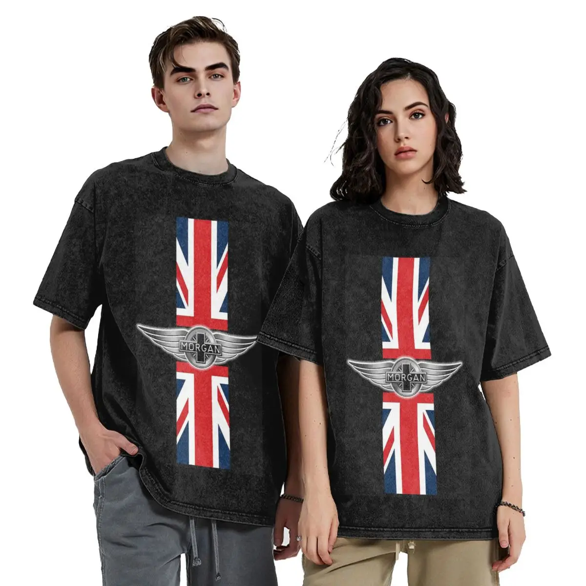 

Morgan Motor Car Company Хип-хоп футболки с короткими рукавами мытые топы футболки уличная футболка Harajuku для мужчин и женщин