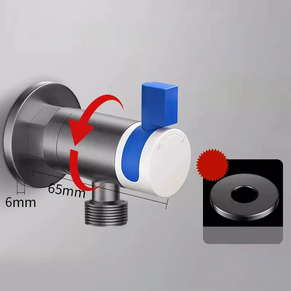 For Safe Water Management with 360 Degree Rotating High Flow Angle Valve Suitable for Kitchen and Bathroom Use
