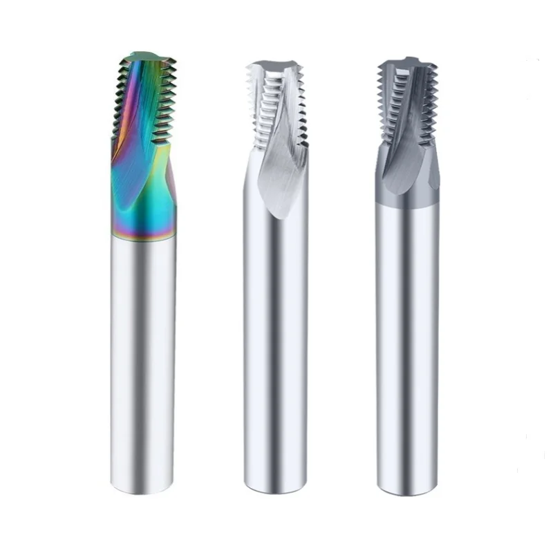 1PCS CNC 60HRC American Taper Pipe Thread Milling Cutter NPT NPTF 1/16 1/8 1/4 3/8 1/2 3/4-27 18 14 mills 1