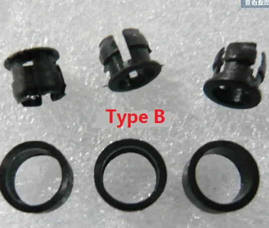 50PCS 3MM 5MM 8MM 10MM F3 F5 F8 F10 LED ไดโอดผู้ถือ/ที่นั่ง/คลิป Blace พลาสติก/โลหะ Chrome Bezel แผงจอแสดงผล/interval Block PC