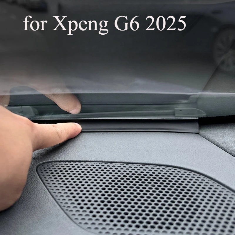 Dashboard Sealing Strip Noise Sound Insulation Rubber Strips For Xpeng G6 2025 2026 Decorative Supplies