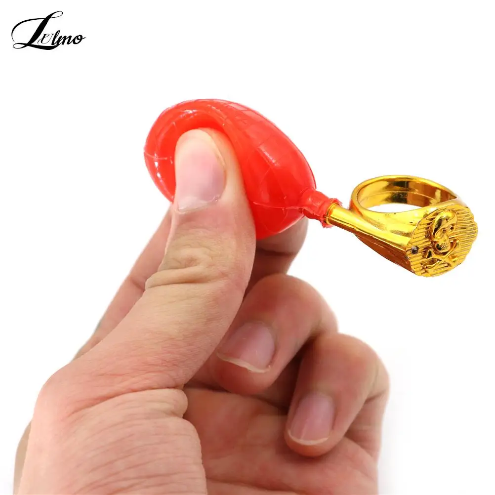 1Pcs Creative Unisex Squirt Ring Water Ring Tricky Toys Spray Water Funny Gags Prank Jokes Toy Fool\'s Day Party Favor Gifts