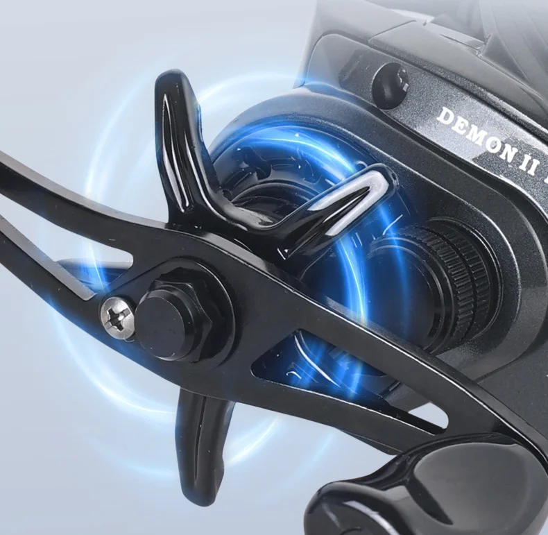 Lizard Fishing Demon DC Baitcasting-Rolle Elektronische Bremse Anti-Backlash Weitwurf Vielseitige Angelrolle Mit Klarem Klickgeräusch – Detail 20