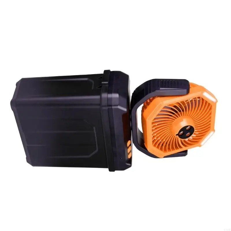 

C90F Outdoor Misting Охлаждение вентилятор Перезаряжается 6 л Buckte Swing 3Spray
