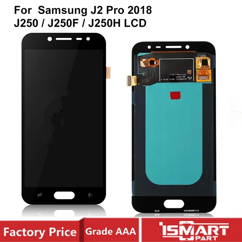 

AMOLED For Samsung Galaxy J250 LCD Display Touch Screen Digitizer Replace Parts J2 Pro 2018 J250F J250H J250M J250F