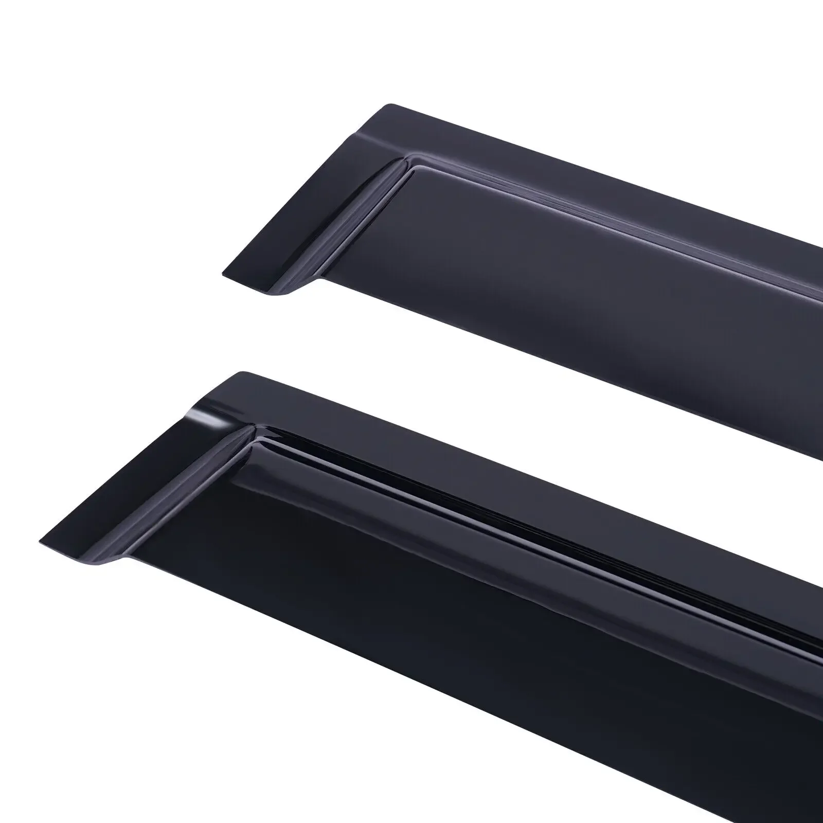 1 Set 6Pcs Window Deflectors Wind Rain Guards Shade Vent PMMA Material for 19-22 Toyota RAV4