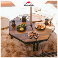 Naturehike MDF Outdoor Eight-sided Table Portable Camping Multifunctional Lifting Table Folding Picnic Table