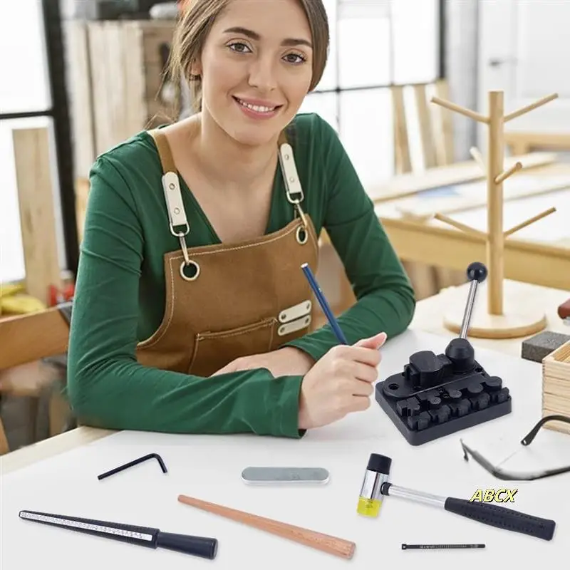 

Набор инструментов для гибки колец для изготовления колец с ложкой, устройство для изготовления колец с ложкой для изготовления ювелирных изделий, машина для колец