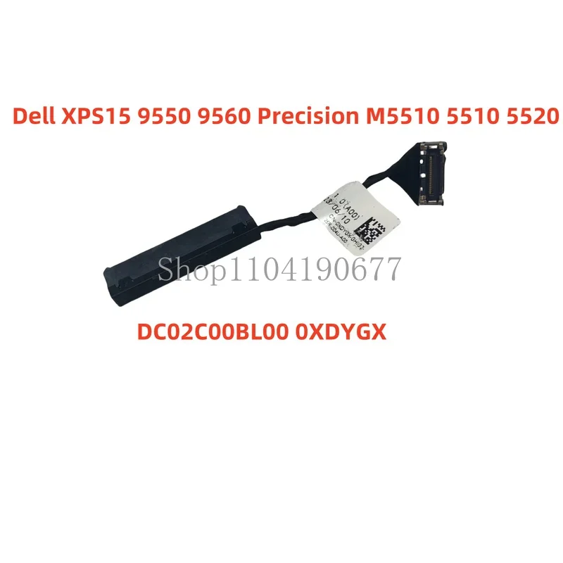 New SATA Hard Drive HDD Connector Flex Cable For Dell XPS 15 9550 9560 9570 7590 Precision 5510 5520 5530 5540 0XDYGX XDYGX