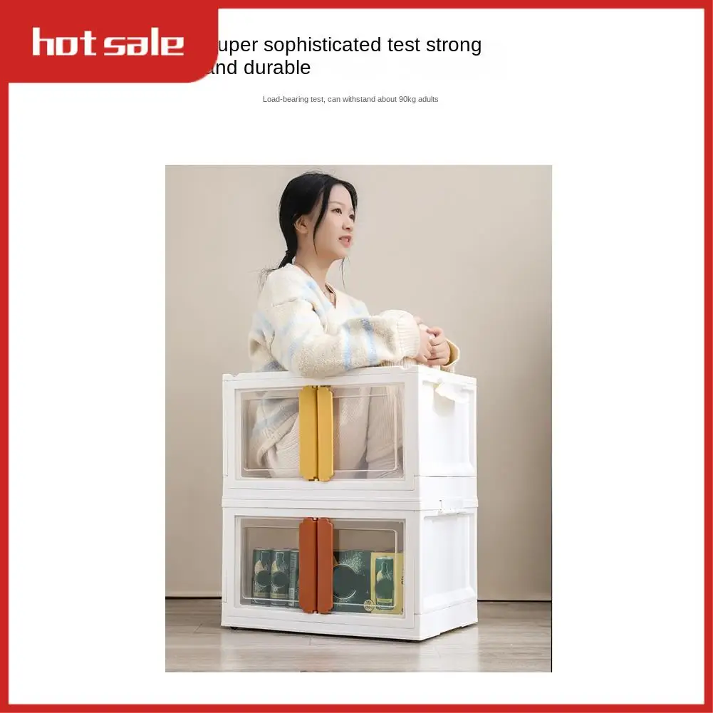 

A21I-Storage Box Trousers Clothes Storage Box Closet Storage Box Wardrobe Drawer Shirts Jeans Pants Storage Box Orange