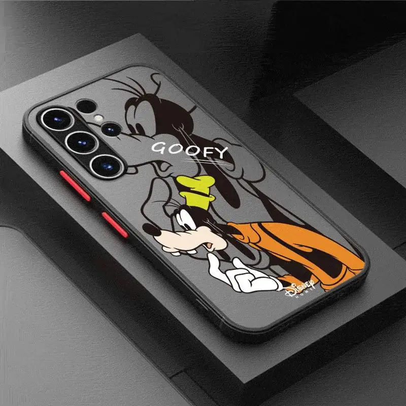 Disney Mickey Wonderful House Matte Case For Samsung Galaxy S24 S22 S23 S20 S21 FE S10 Plus Capa Note 20 10 Lite Phone Fundas