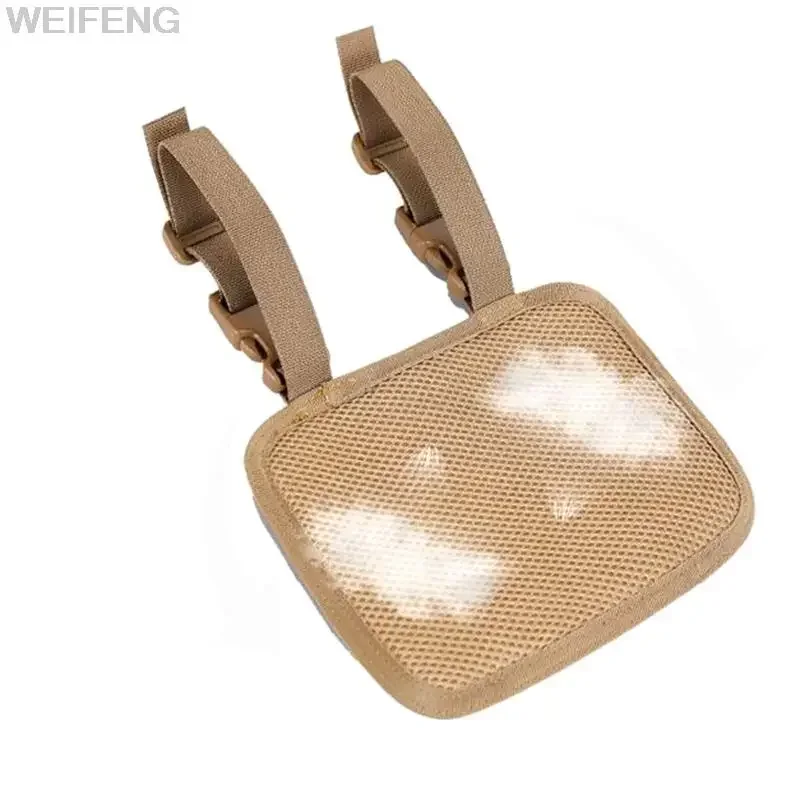 Piernera táctica MOLLE para muslo con correa ajustable y panel - imagen 2
