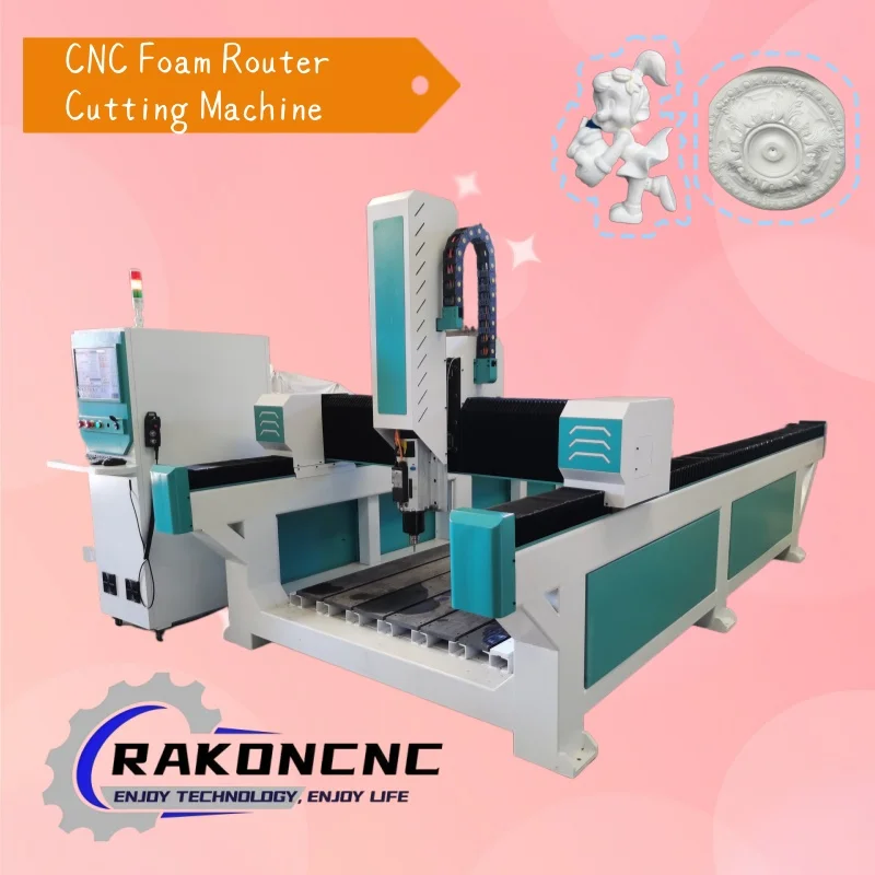 Mesin Pemotong Busa 3D CNC Router Busa Aluminium Kayu Mesin Ukir Busa