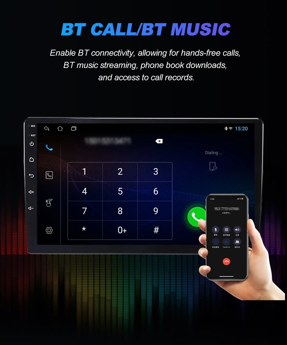 Kabelloses CarPlay Android Auto Autoradio für BMW 1er 3er E81 E82 E87 E88 E90 E91 E92 E93 Multimedia-System Autoradio CD – Detail 15