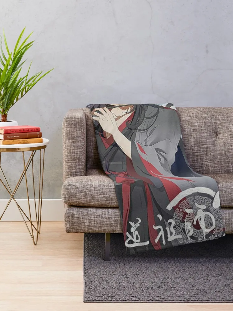 Lan Wangji and Wei Ying - Mo Dao zu shi - Grandmaster of Demonic Cultivation - The Founder of Diabolism Throw Blanket