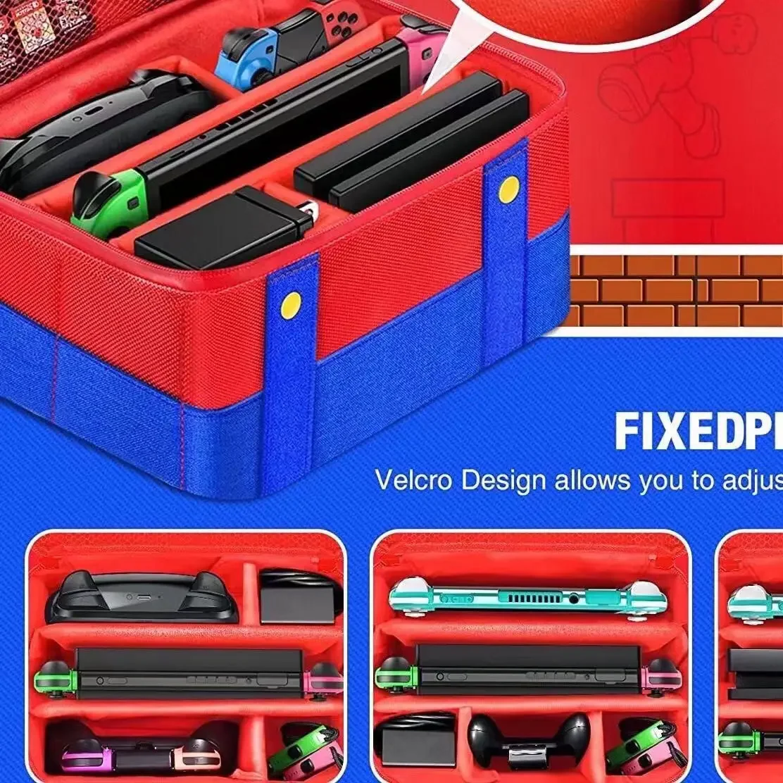 Switch Carrying Protective Case for Nintendo Switch OLED Console Pro Controller Travel Storage Bag Case For Switch Accessories