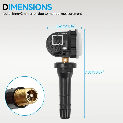 Imagen 2 del producto 4 Uds TPMS Sensor de presión de neumáticos para Ford b-max c-max Focus Escape Explorer F-Series 2014 2015 2016 2017 2018 2019 2020 203683