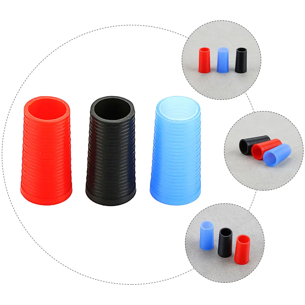 

3 Pcs Saxophone Bent Neck Cork Cover Replacement Alto Rings Telephone Tools Silica Gel Silicone Covers Accessories
