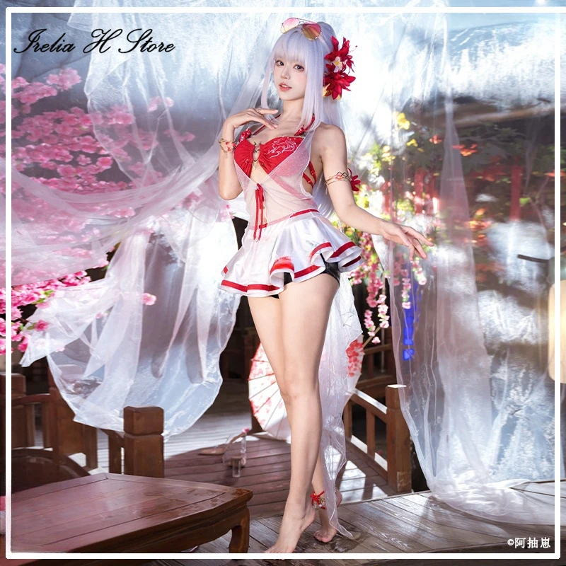 

Irelia H Store Naraka: Bladepoint Tessa Cosplay Costume Anime Demon Tessa Sexy Swimsuit Women Halloween Costumes