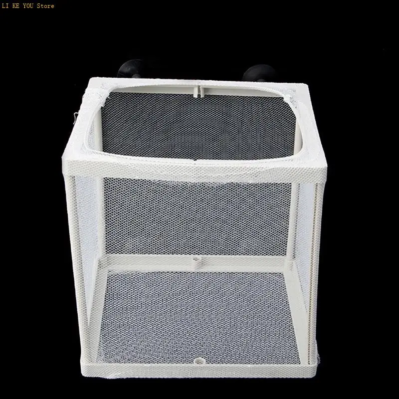 W3JE Fish for Tank Breeder Net Fish Hatchery Breeder Box Separation Net Fry Hatchery