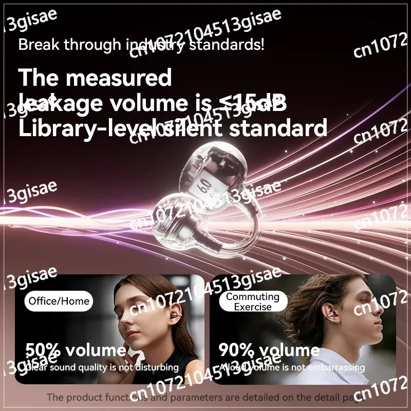 Flash-sale Bluetooth  S6S Pro Open Ear Clip Earphone OWS Wireless Headset Headphones Choice Earbuds Gift Birthday Present
