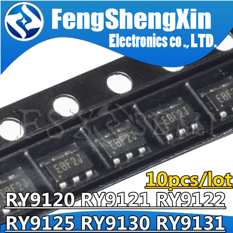 

10pcs RY9120 CCE** RY9121 CBE** RY9122 CF*** RY9125 CSF** RY9130 EBF** RY9131 EC*** SOT23-6 Chips