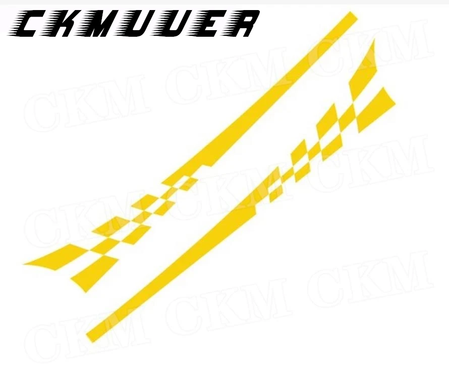 

CKMUUER Car Stickers Door Waist Line DIY Decal Sticker AutoTuning Accessories Side Skirts Stripe Stickers
