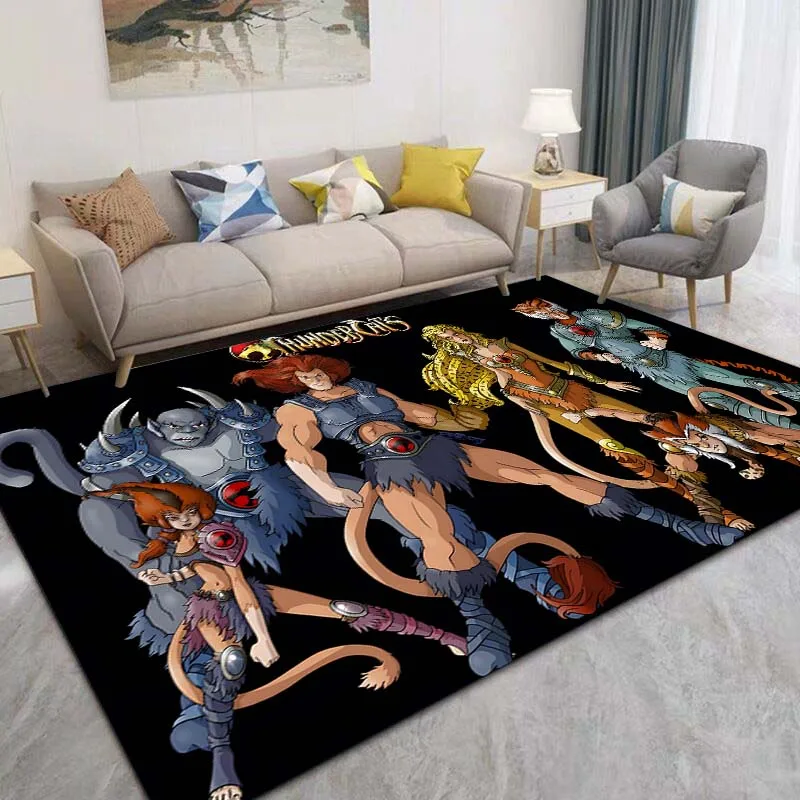 Classic T-Thundercats Pattern Floor Rug 15 Size Living Room Bedroom Bedside Bathroom Floor Mat Carpets Cloakroom Decor Area Rug