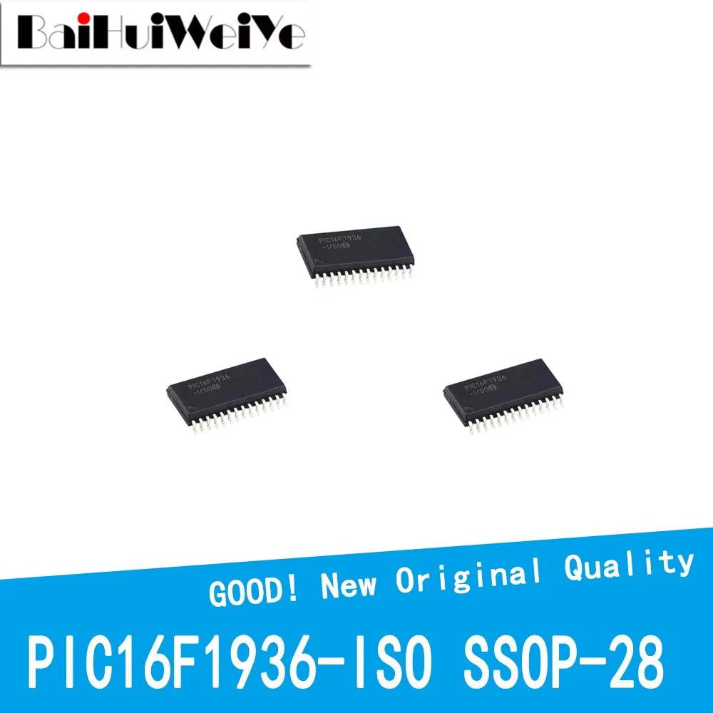 1PCS PIC16F1936 PIC16F1936-I/SO Microcontroller 8-Bit Chip SMD SSOP-28 New Good Quality Chipset